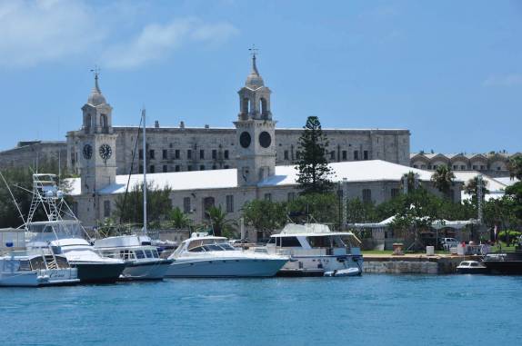 Antigo forte inglês em Dockyards, na ponta oeste de Bermuda